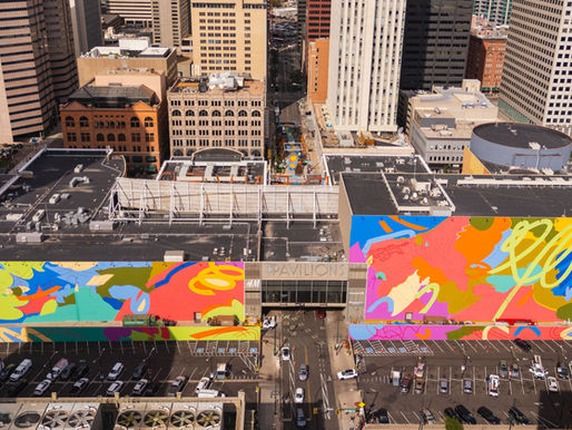 Layers of Downtown: Olive Moya on the Story Behind the Denver Pavilions Mural