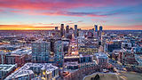 Denver, Colorado, USA Drone Aerial Skyline..jpg