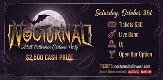 NOCTURNAL: An Adult Halloween Costume Party